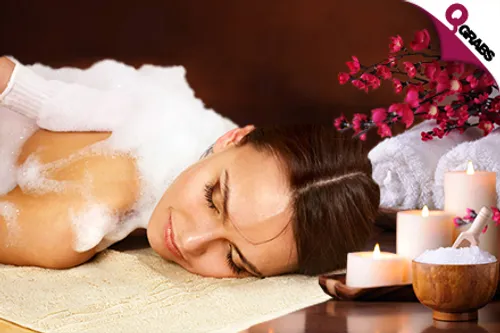 For QR125 Cleanse & Pamper with a Special Moroccan Bath Plus Scrub! (QR750 Value)